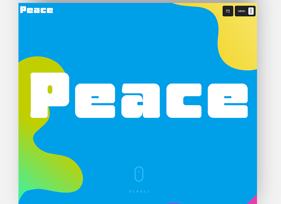 Peace様 コーポレートサイト