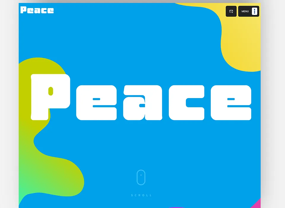 Peace様 コーポレートサイト