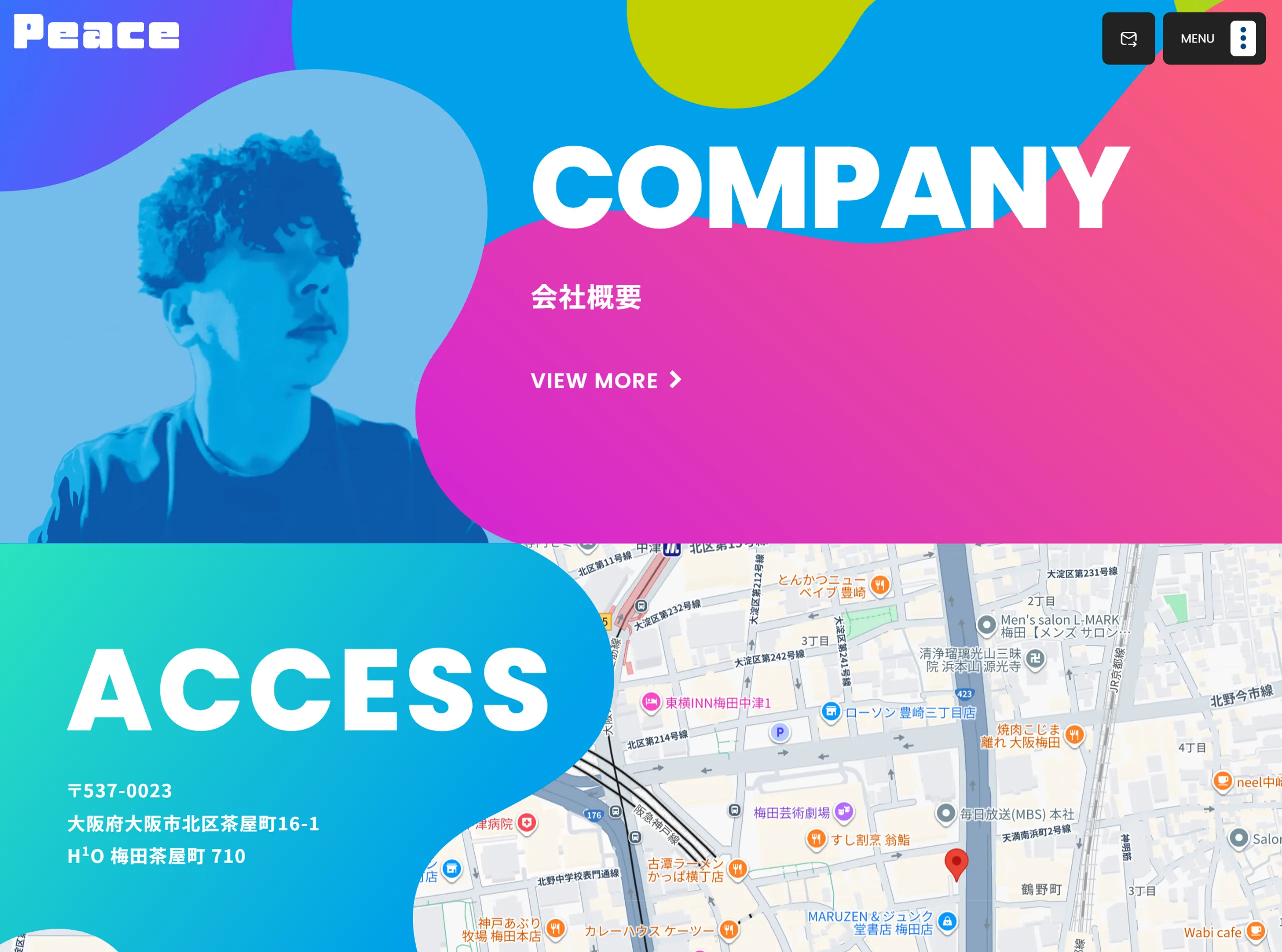 PEACE 会社概要